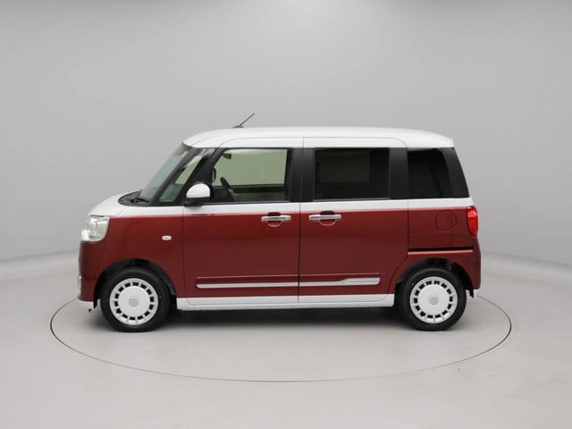 ムーヴキャンバスストライプスG両側電動スライドドア LEDヘッドライト スマートキー バックカメラ 禁煙車 保温ドリンクホルダー シートヒーター 電動パーキングブレーキ(愛知県)の中古車