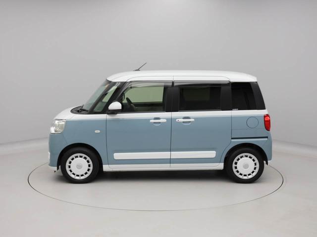 ムーヴキャンバスストライプスG電動パーキングブレーキ ブレーキホールド 保温ドリンクホルダー シートヒーター ドライブレコーダー メモリナビ ETC バックカメラ 両側電動スライドドア(愛知県)の中古車