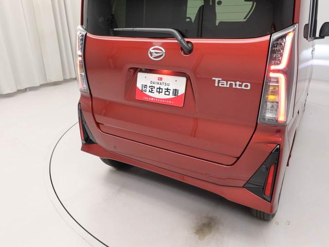 タントカスタムX電動パーキングブレーキ ブレーキホールド エコアイドル非装着車 両側電動スライドドア シートヒーター スマートキー(愛知県)の中古車