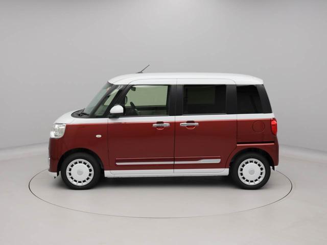 ムーヴキャンバスストライプスGターボ電動パーキングブレーキ ブレーキホールド クルーズコントロール 保温ドリンクホルダー 両側電動スライドドア シートヒーター スマートキー(愛知県)の中古車