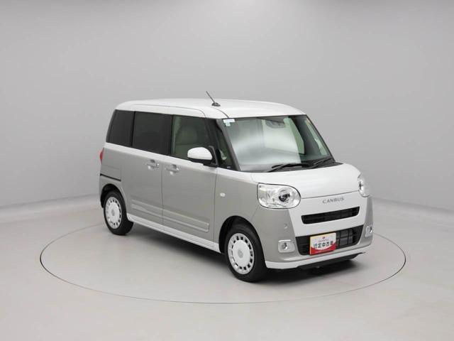 ムーヴキャンバスストライプスＧ電動パーキングブレーキ＆オートブレーキホールド機能・両側パワースライドドア・バックカメラ・オーディオレス・オートエアコン・コーナーセンサー・保温機能付きドリンクホルダー・ＬＥＤヘッドランプ（愛知県）の中古車