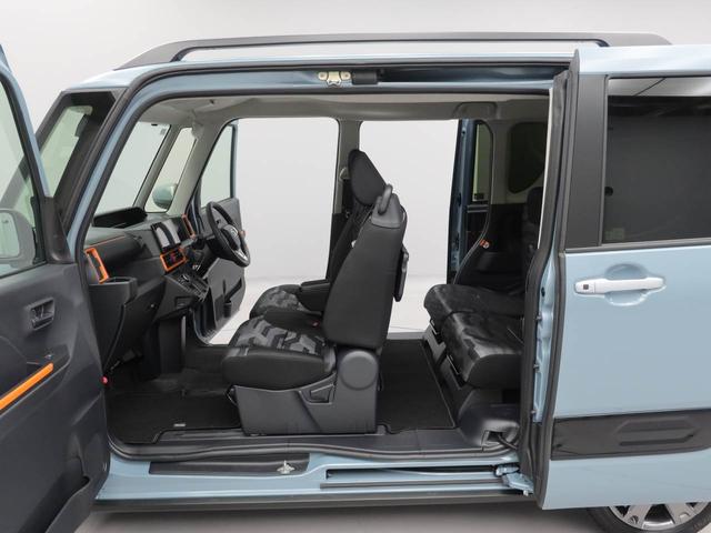 タントファンクロスターボ電動パーキングブレーキ＆オートブレーキホールド機能・運転席＆助手席シートヒーター・オートエアコン・９インチディスプレイオーディオ・バックカメラ・コーナーセンサー・両側パワースライドドア・オートエアコン（愛知県）の中古車