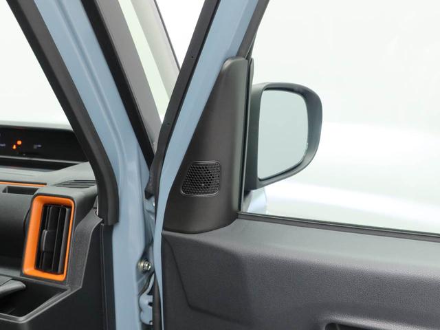 タントファンクロスターボ電動パーキングブレーキ＆オートブレーキホールド機能・運転席＆助手席シートヒーター・オートエアコン・９インチディスプレイオーディオ・バックカメラ・コーナーセンサー・両側パワースライドドア・オートエアコン（愛知県）の中古車