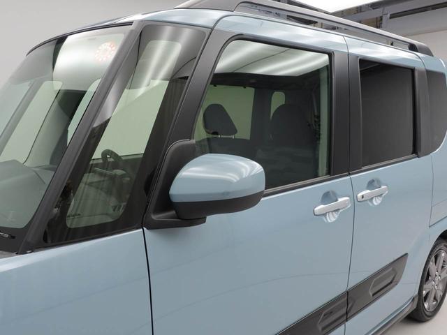 タントファンクロスターボ電動パーキングブレーキ＆オートブレーキホールド機能・運転席＆助手席シートヒーター・オートエアコン・９インチディスプレイオーディオ・バックカメラ・コーナーセンサー・両側パワースライドドア・オートエアコン（愛知県）の中古車