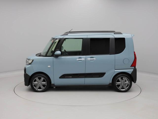 タントファンクロスターボ電動パーキングブレーキ＆オートブレーキホールド機能・運転席＆助手席シートヒーター・オートエアコン・９インチディスプレイオーディオ・バックカメラ・コーナーセンサー・両側パワースライドドア・オートエアコン（愛知県）の中古車