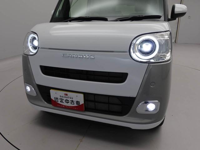 ムーヴキャンバスストライプスG 両側電動スライドドアオーディオレス バックカメラ LEDヘッドライト 運転席・助手席シートヒーター アイドリングストップ プッシュスタート エアバック ABS CVT キーフリー(愛知県)の中古車