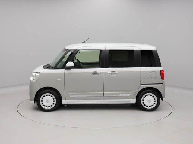 ムーヴキャンバスストライプスG 両側電動スライドドアオーディオレス バックカメラ LEDヘッドライト 運転席・助手席シートヒーター アイドリングストップ プッシュスタート エアバック ABS CVT キーフリー(愛知県)の中古車