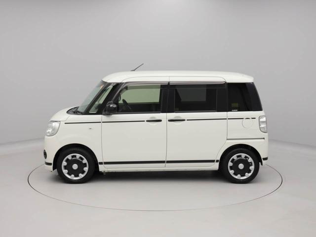 ムーヴキャンバスＧブラックアクセントリミテッド　ＳＡIII　電動スライドドア両側電動スライドドア　ＬＥＤヘッドライト　衝突回避支援ブレーキ　誤発信抑制装置　オートハイビーム　安全ボディ　プッシュスタートシステム　スマートキーレス（愛知県）の中古車