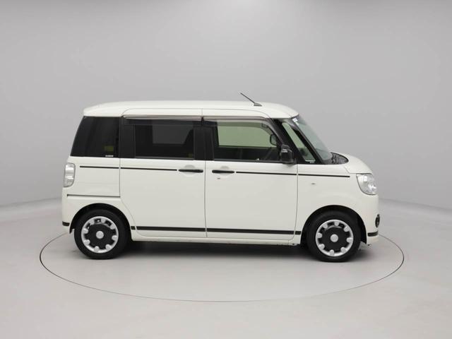 ムーヴキャンバスＧブラックアクセントリミテッド　ＳＡIII　電動スライドドア両側電動スライドドア　ＬＥＤヘッドライト　衝突回避支援ブレーキ　誤発信抑制装置　オートハイビーム　安全ボディ　プッシュスタートシステム　スマートキーレス（愛知県）の中古車