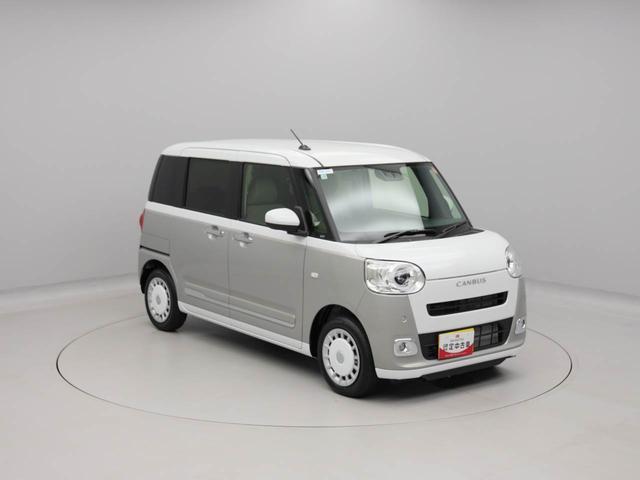 ムーヴキャンバスストライプスGキーレス スマートアシスト バックカメラ ABS CVT LEDヘッドライト アイドリングストップ プッシュスタート エアバック オーディオレス 両側電動スライドドア パワステ フレキシブボード(愛知県)の中古車