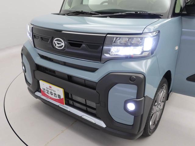 タントファンクロスターボ 両側電動スライドドアターボ オーディオレス バックカメラ シートヒーター LEDヘッドライト アルミホイール アイドリングストップ プッシュスタート エアバック ABS CVT キーフリー(愛知県)の中古車