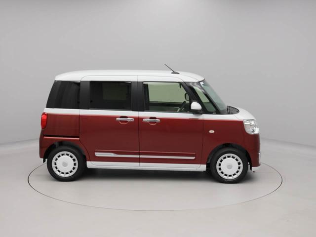 ムーヴキャンバスストライプスGターボ 両側電動スライドドアオーディオレス バックカメラ LEDヘッドライト 運転席・助手席シートヒーター アイドリングストップ プッシュスタート エアバック ABS CVT キーフリー(愛知県)の中古車