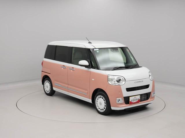 ムーヴキャンバスストライプスG電動パーキングブレーキ ブレーキホールド 両側電動スライドドア シートヒーター 保温ドリンクホルダー USBポート スマートキー(愛知県)の中古車