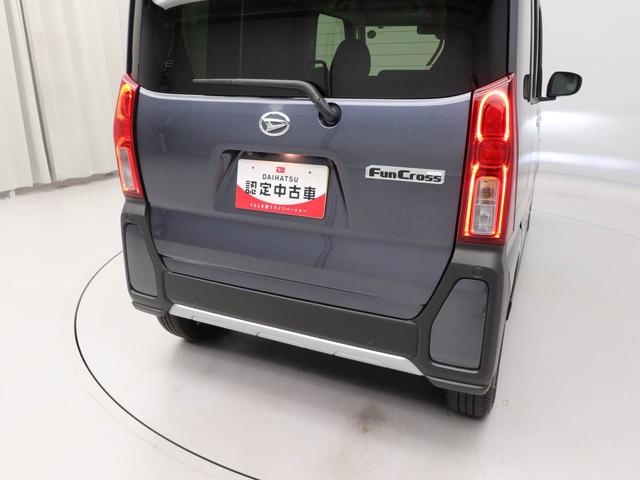 タントファンクロスターボキーレス　バックカメラ　ＡＢＳ　ＣＶＴ　ＬＥＤヘッドライト　スマートアシスト　オーディオレス　アイドリングストップ　プッシュスタート　エアバック　パワステ　ターボ　ミラクルオープンドア（愛知県）の中古車