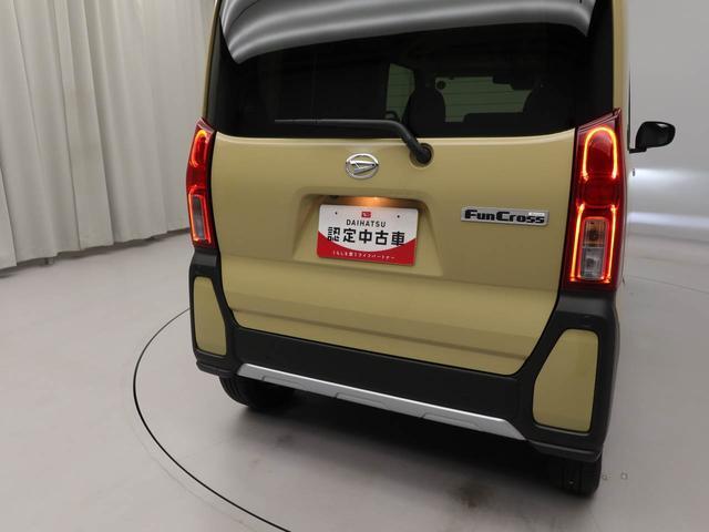 タントファンクロスターボキーレス　スマートアシスト　バックカメラ　ＡＢＳ　ＣＶＴ　ＬＥＤヘッドライト　アイドリングストップ　プッシュスタート　ターボ　両側電動スライドドア　パワステ　シートヒーター　エアバック（愛知県）の中古車