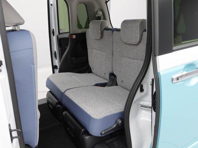 ムーヴキャンバスストライプスG 両側電動スライドドアオーディオレス バックカメラ LEDヘッドライト 運転席・助手席シートヒーター アイドリングストップ プッシュスタート エアバック ABS CVT キーフリー(愛知県)の中古車