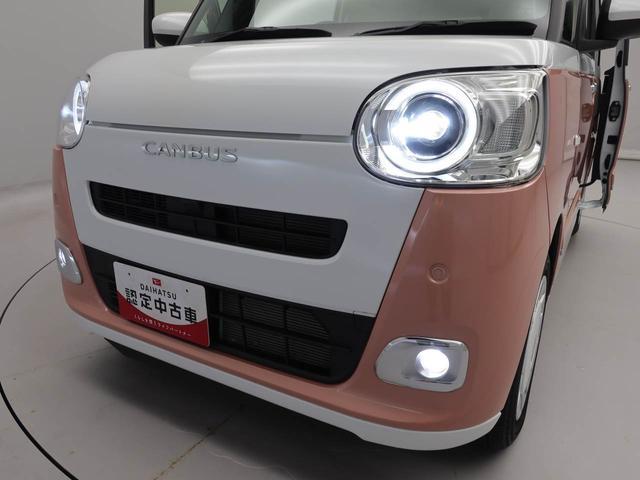 ムーヴキャンバスストライプスGキーフリー LEDヘッドライト 両側電動スライドドア 衝突軽減装備(愛知県)の中古車