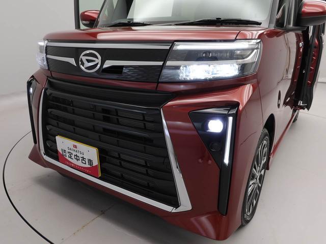 タントカスタムＲＳ　ターボ車　両側電動スライドドア衝突回避支援ブレーキシステム　誤発信抑制装置　オートハイビーム　オートライト　スマートキーレス　プッシュスタートシステム（愛知県）の中古車