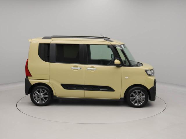 タントファンクロス両側パワースライドドア・電動パーキングブレーキ&オートブレーキホールド機能・運転席&助手席シートヒーター・全周囲カメラ・オーディオレス・プッシュボタンスタート・電子カードキー・LEDヘッドランプ(愛知県)の中古車