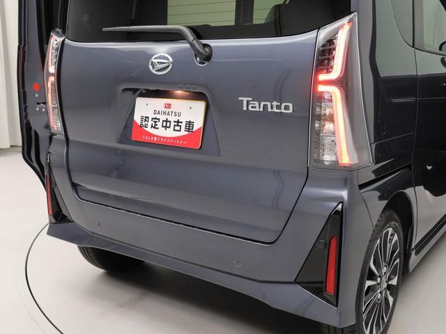 タントカスタムRS両側電動スライドドア 電動パーキングブレーキ オートハイビーム オートブレーキホールド機能 格納式シートバックテーブル 誤発信抑制機能 衝突回避支援ブレーキ シートヒーター バックカメラ スマートキー(愛知県)の中古車