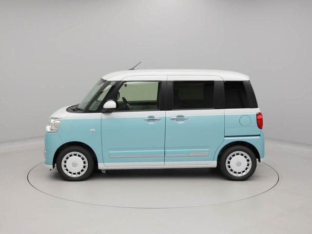 ムーヴキャンバスストライプスG両側電動スライドドア LEDヘッドライト スマートキー バックカメラ 禁煙車 保温ドリンクホルダー シートヒーター 電動パーキングブレーキ(愛知県)の中古車