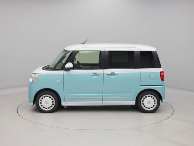 ムーヴキャンバスストライプスＧターボ両側電動スライドドア　バックカメラ　シートヒーター　キーフリー　スマートアシスト（愛知県）の中古車