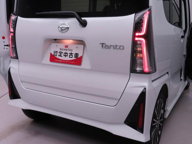 タントカスタムＲＳ　両側電動スライドドアオーディオレス　バックカメラ　アルミホイール　ＬＥＤヘッドライト　アイドリングストップ　プッシュスタート　エアバック　ＡＢＳ　ＣＶＴ　キ−フリー（愛知県）の中古車