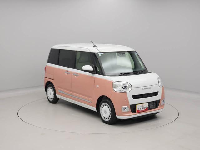 ムーヴキャンバスストライプスG 両側電動スライドドアオーディオレス バックカメラ LEDヘッドライト アイドリングストップ プッシュスタート 運転席・助手席シートヒーター エアバック ABS CVT キーフリー(愛知県)の中古車