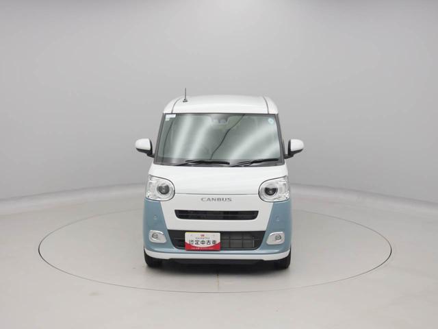 ムーヴキャンバスストライプスＧターボターボ車　ＬＥＤヘッドライト　両側電動スライドドア　キーフリー　シートヒーター　スマートアシスト　衝突回避支援ブレーキ（愛知県）の中古車
