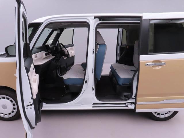 ムーヴキャンバスストライプスＧ両側電動スライドドア　ＬＥＤヘッドライト　スマートキー　バックカメラ　禁煙車　保温ドリンクホルダー　シートヒーター　電動パーキングブレーキ（愛知県）の中古車