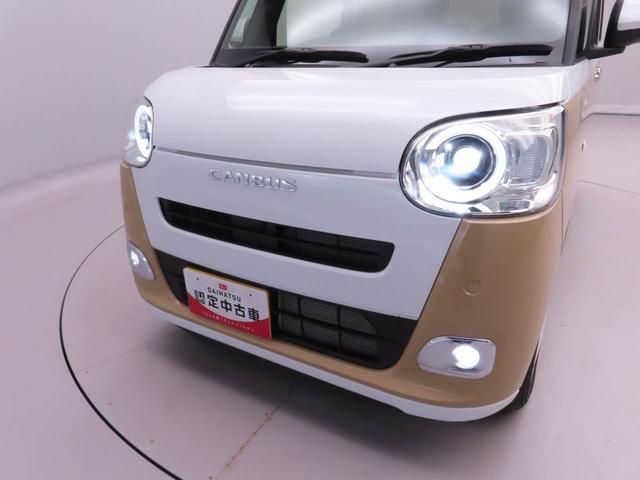 ムーヴキャンバスストライプスＧ両側電動スライドドア　ＬＥＤヘッドライト　スマートキー　バックカメラ　禁煙車　保温ドリンクホルダー　シートヒーター　電動パーキングブレーキ（愛知県）の中古車