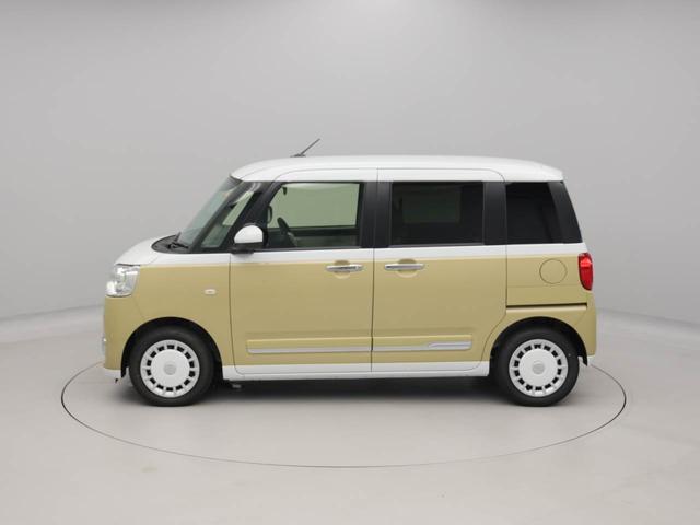 ムーヴキャンバスストライプスＧ両側電動スライドドア　ＬＥＤヘッドライト　スマートキー　バックカメラ　禁煙車　保温ドリンクホルダー　シートヒーター　電動パーキングブレーキ（愛知県）の中古車