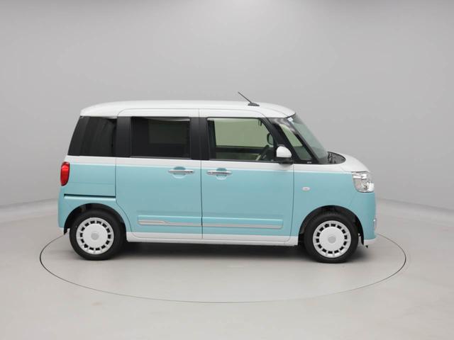 ムーヴキャンバスストライプスG 両側電動スライドドアオーディオレス バックカメラ LEDヘッドライト 運転席・助手席シートヒーター アイドリングストップ プッシュスタート エアバック ABS CVT キーフリー(愛知県)の中古車