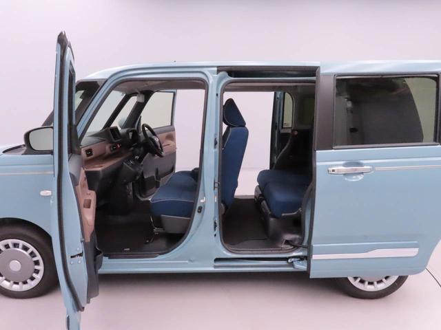 ムーヴキャンバスセオリーGターボ 両側電動スライドドアオーディオレス バックカメラ 運転席・助手席シートヒーター LEDヘッドライト アイドリングストップ プッシュスタート エアバック ABS CVT キーフリー(愛知県)の中古車