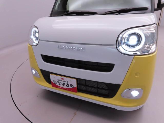 ムーヴキャンバスストライプスＧ　両側電動スライドドアオーディオレス　バックカメラ　ＬＥＤヘッドライト　運転席・助手席シートヒーター　アイドリングストップ　プッシュスタート　エアバック　ＡＢＳ　ＣＶＴ　キーフリー（愛知県）の中古車