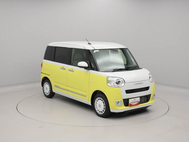 ムーヴキャンバスストライプスＧ　両側電動スライドドアオーディオレス　バックカメラ　ＬＥＤヘッドライト　運転席・助手席シートヒーター　アイドリングストップ　プッシュスタート　エアバック　ＡＢＳ　ＣＶＴ　キーフリー（愛知県）の中古車
