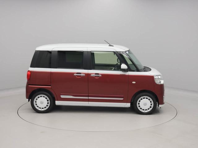 ムーヴキャンバスストライプスＧターボＬＥＤ　バックカメラ　両側電動スライドドア　シートヒーター　電動パーキングブレーキ　ブレーキホールド　クルーズコントロール　保温ドリンクホルダー　スマートキー（愛知県）の中古車