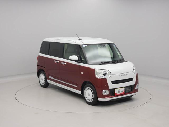 ムーヴキャンバスストライプスＧターボＬＥＤ　バックカメラ　両側電動スライドドア　シートヒーター　電動パーキングブレーキ　ブレーキホールド　クルーズコントロール　保温ドリンクホルダー　スマートキー（愛知県）の中古車