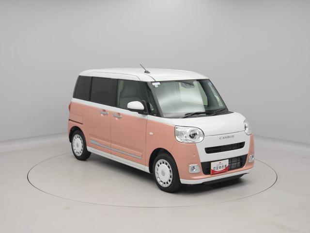ムーヴキャンバスストライプスG両側電動スライドドア LEDヘッドライト スマートキー バックカメラ 禁煙車 保温ドリンクホルダー シートヒーター 電動パーキングブレーキ(愛知県)の中古車