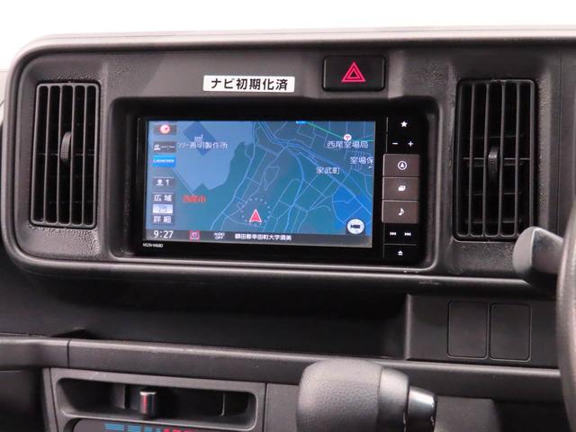 ハイゼットカーゴ 中古車 クルーズターボＳＡＩＩＩ　ナビ　ドライブレコーダー　ＴＶアイドリングストップ　エアバック　ＡＢＳ　ＣＶＴ　キーレス