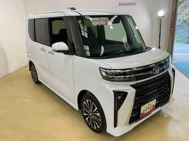 タントカスタムＲＳオーディオレス　バックカメラ　ターボ車　運転席助手席シートヒーター　アイドリングストップ　キーフリーシステム　プッシュスタート　コーナーセンサー（京都府）の中古車