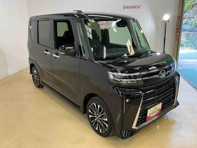 タントカスタムＲＳダイハツ認定中古車　予防安全機能スマートアシスト装着車　プッシュスタート　アイドリングストップ　オートエアコン　ＬＥＤヘッドライト　オートライト　シートヒーター　バックカメラ（京都府）の中古車