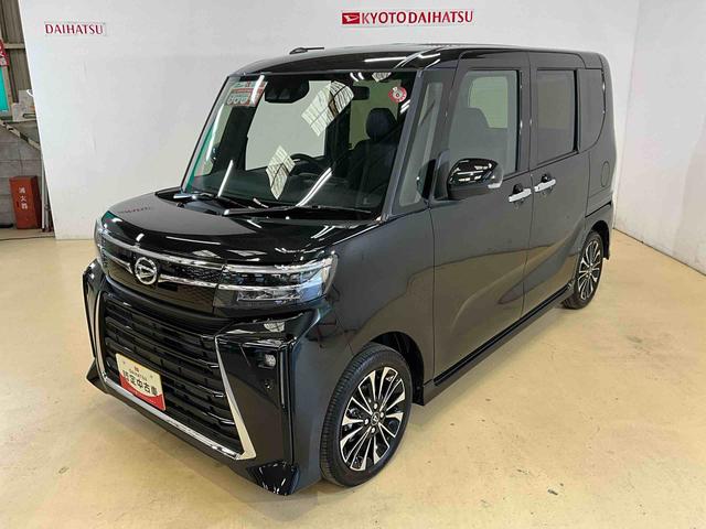 タントカスタムＲＳダイハツ認定中古車　予防安全機能スマートアシスト装着車　プッシュスタート　アイドリングストップ　オートエアコン　ＬＥＤヘッドライト　オートライト　シートヒーター　バックカメラ（京都府）の中古車