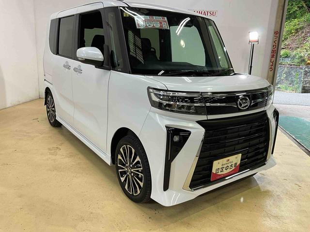 タントカスタムＲＳダイハツ認定中古車　予防安全機能スマートアシスト搭載　アイドリングストップ　電動格納ミラー　パワースライドドア　バックカメラ（京都府）の中古車