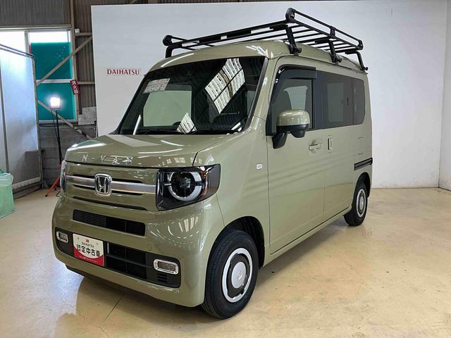 Ｎ−ＶＡＮ＋スタイルファン・ターボホンダセンシングガーデングリーンメタリック　ホンダセンシング　ターボエンジン　純正ナビ　バックカメラ　ＥＴＣ　ステアリングスイッチ　クルーズコントロール　ルーフキャリア３０Ｋｇ積　ＬＥＤヘッドランプ（京都府）の中古車