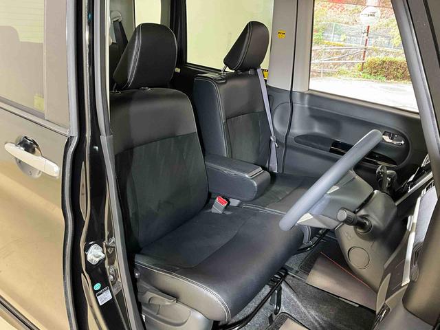 タントカスタムＸ　トップエディションＳＡIIワンオーナー　衝突軽減ブレーキ　認定中古車　ナビ　キーレスエントリー　プッシュボタンスタート　オートライト　ＬＥＤヘッドライト　ＥＴＣ　左側電動スライドドア（京都府）の中古車
