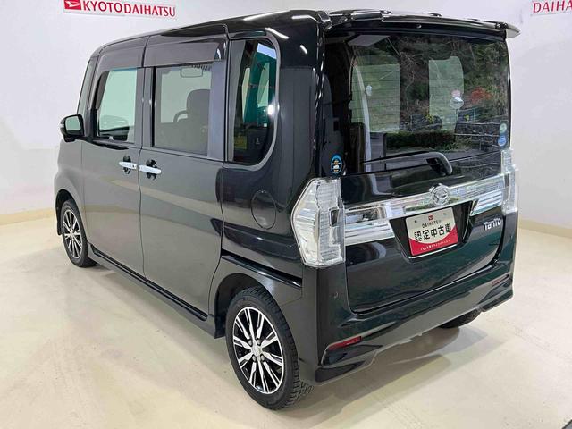 タントカスタムＸ　トップエディションＳＡIIワンオーナー　衝突軽減ブレーキ　認定中古車　ナビ　キーレスエントリー　プッシュボタンスタート　オートライト　ＬＥＤヘッドライト　ＥＴＣ　左側電動スライドドア（京都府）の中古車