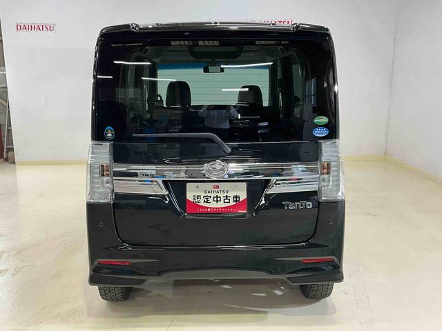 タントカスタムＸ　トップエディションＳＡIIワンオーナー　衝突軽減ブレーキ　認定中古車　ナビ　キーレスエントリー　プッシュボタンスタート　オートライト　ＬＥＤヘッドライト　ＥＴＣ　左側電動スライドドア（京都府）の中古車