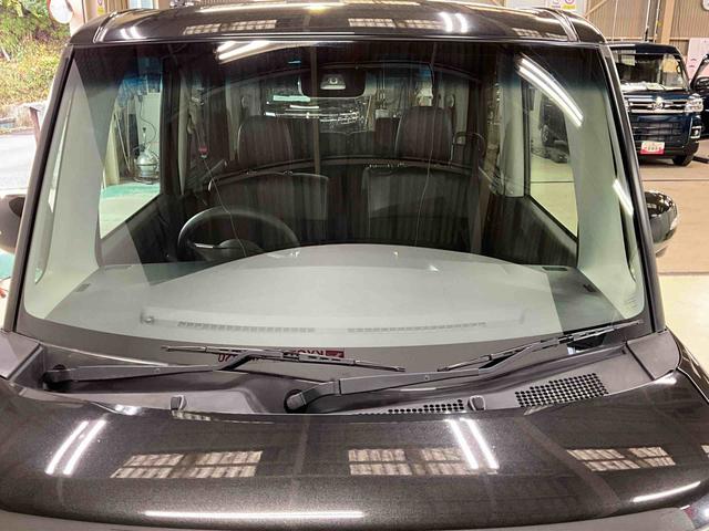 タントカスタムＸ　トップエディションＳＡIIワンオーナー　衝突軽減ブレーキ　認定中古車　ナビ　キーレスエントリー　プッシュボタンスタート　オートライト　ＬＥＤヘッドライト　ＥＴＣ　左側電動スライドドア（京都府）の中古車
