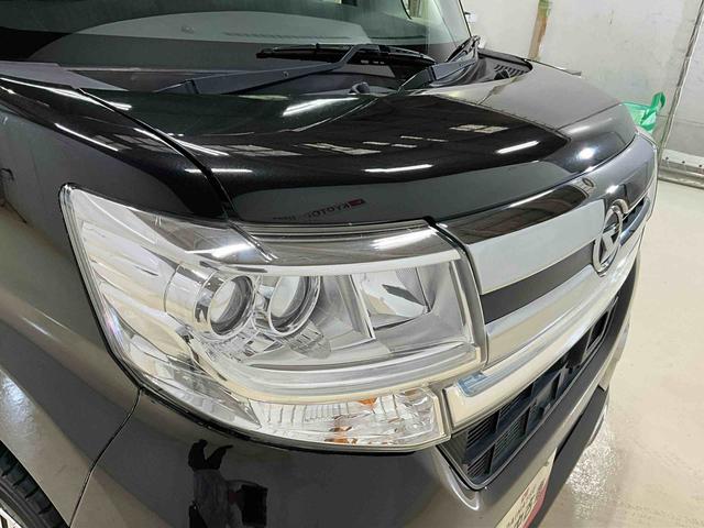 タントカスタムＸ　トップエディションＳＡIIワンオーナー　衝突軽減ブレーキ　認定中古車　ナビ　キーレスエントリー　プッシュボタンスタート　オートライト　ＬＥＤヘッドライト　ＥＴＣ　左側電動スライドドア（京都府）の中古車